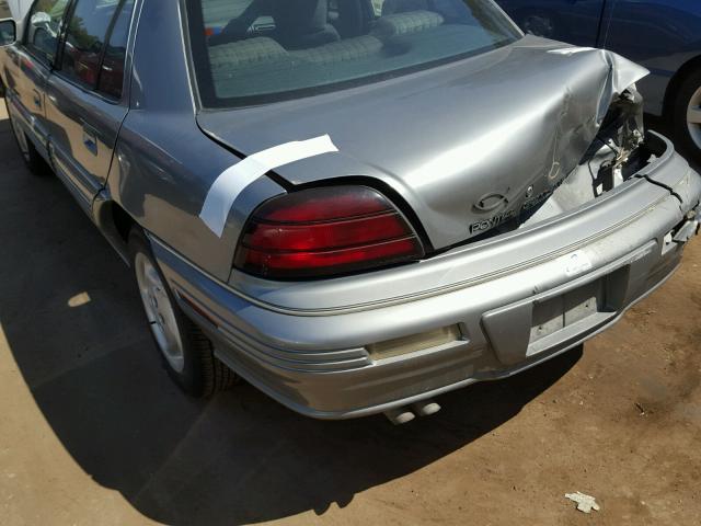 1G2NE55M8SM622717 - 1995 PONTIAC GRAND AM S GRAY photo 9