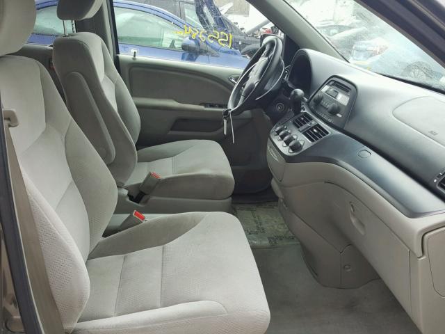 5FNRL38297B053202 - 2007 HONDA ODYSSEY LX GRAY photo 5