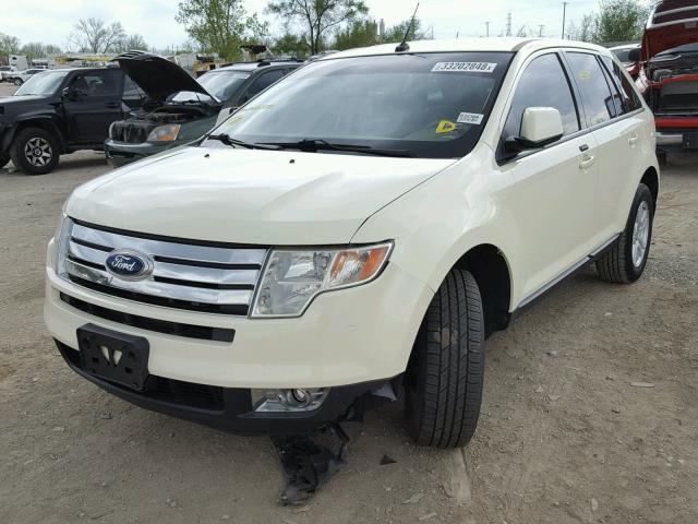 2FMDK48C07BA22358 - 2007 FORD EDGE SEL CREAM photo 2