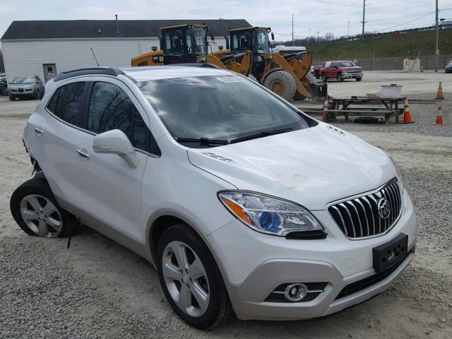 KL4CJBSBXFB246551 - 2015 BUICK ENCORE CON WHITE photo 1