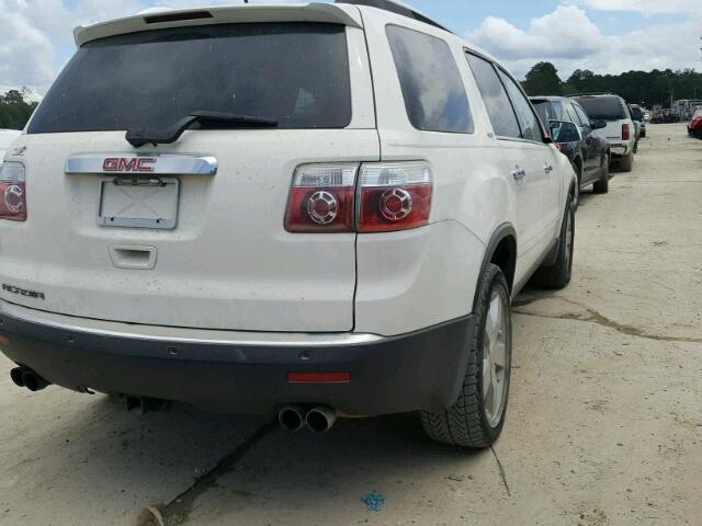 1GKER33707J102784 - 2007 GMC ACADIA SLT WHITE photo 4