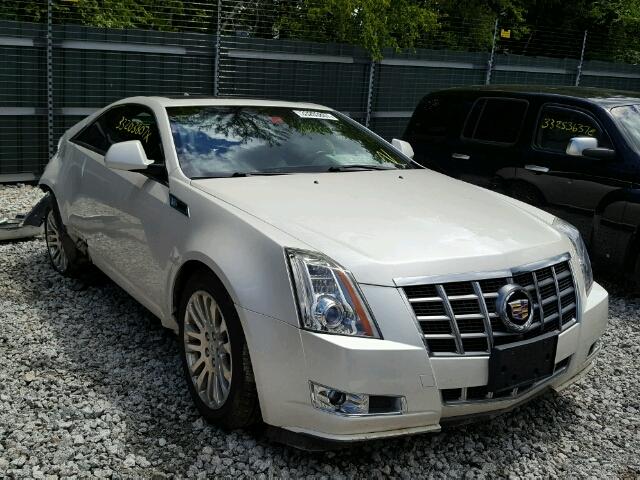 1G6DL1E3XC0105220 - 2012 CADILLAC CTS PERFOR WHITE photo 1