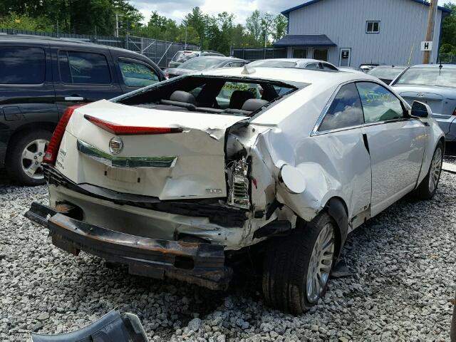 1G6DL1E3XC0105220 - 2012 CADILLAC CTS PERFOR WHITE photo 4