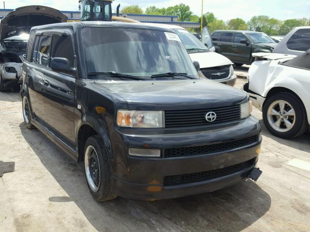 JTLKT334964091131 - 2006 TOYOTA SCION XB BLACK photo 1