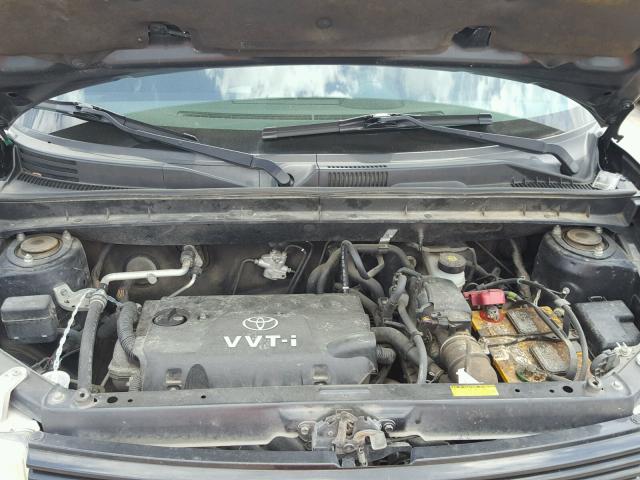 JTLKT334964091131 - 2006 TOYOTA SCION XB BLACK photo 7