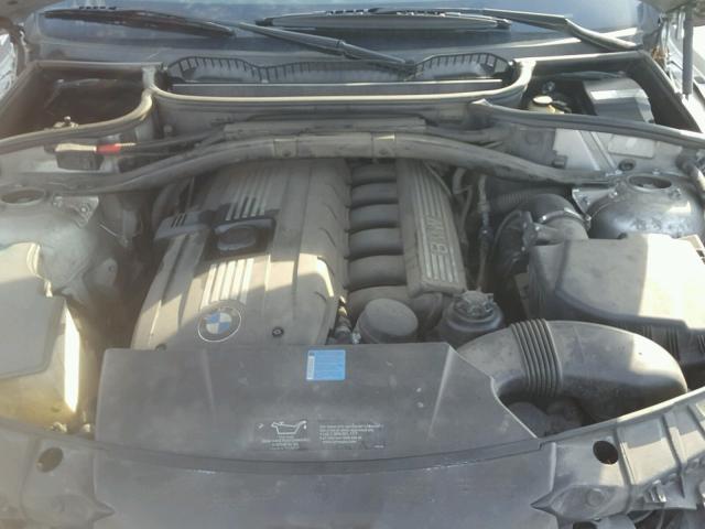 WBXPC93447WF09899 - 2007 BMW X3 3.0SI SILVER photo 7