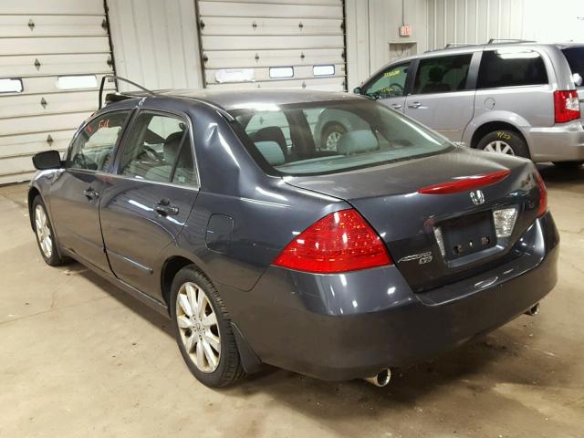 1HGCM66427A028919 - 2007 HONDA ACCORD SE GRAY photo 3