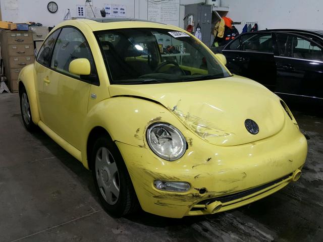 3VWCA21C4YM490317 - 2000 VOLKSWAGEN NEW BEETLE 黄色 照片 1