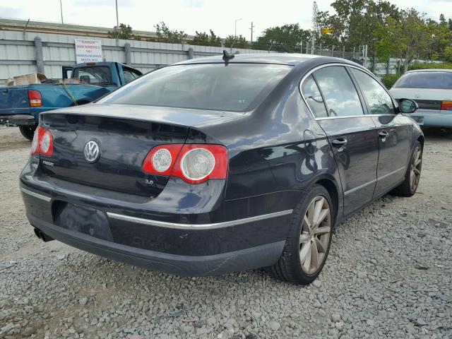 WVWCU73C67P016897 - 2007 VOLKSWAGEN PASSAT 3.6 BLACK photo 4