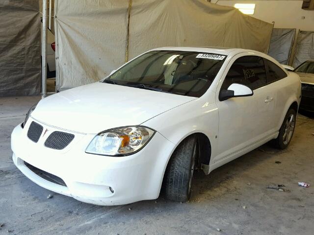 1G2AN15B177265280 - 2007 PONTIAC G5 GT WHITE photo 2