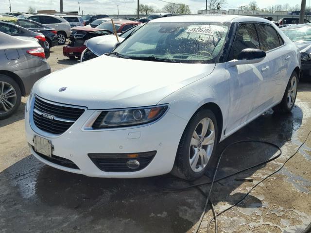 YS3GN4AR1B4004227 - 2011 SAAB 9-5 TURBO WHITE photo 2