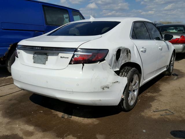 YS3GN4AR1B4004227 - 2011 SAAB 9-5 TURBO WHITE photo 4