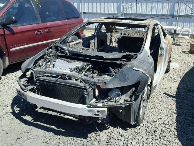 2HGFG21529H704626 - 2009 HONDA CIVIC SI BURN photo 2