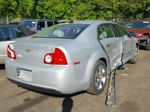 1G1ZD5E09CF121458 - 2012 CHEVROLET MALIBU 2LT SILVER photo 4