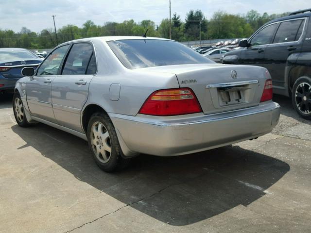 JH4KA96522C004399 - 2002 ACURA 3.5RL SILVER photo 3