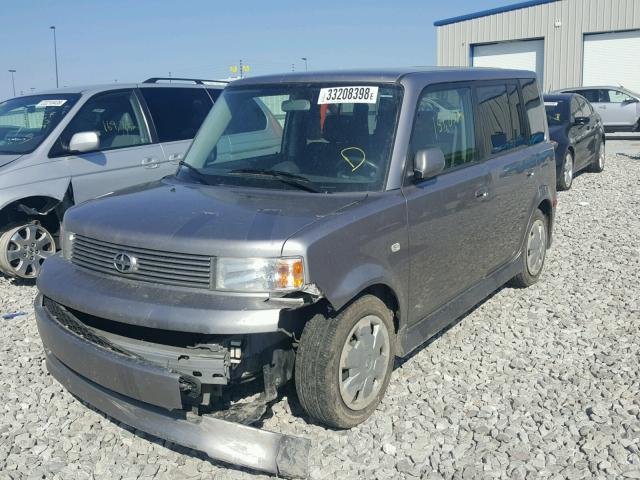JTLKT324064127998 - 2006 TOYOTA SCION XB ნაცრისფერი ფოტო 2