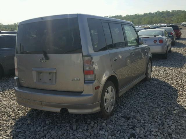 JTLKT324064127998 - 2006 TOYOTA SCION XB ნაცრისფერი ფოტო 4