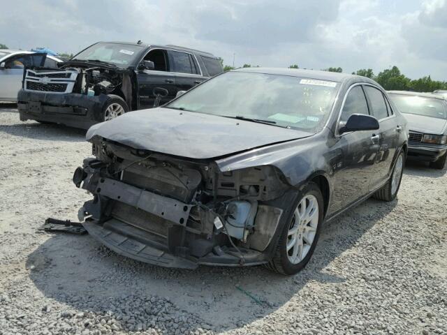 1G1ZE5E12BF240604 - 2011 CHEVROLET MALIBU LTZ CHARCOAL photo 2