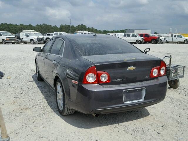 1G1ZE5E12BF240604 - 2011 CHEVROLET MALIBU LTZ CHARCOAL photo 3