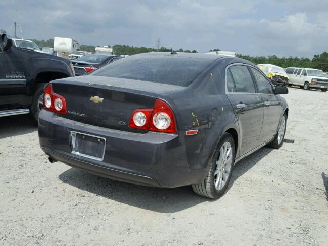1G1ZE5E12BF240604 - 2011 CHEVROLET MALIBU LTZ CHARCOAL photo 4