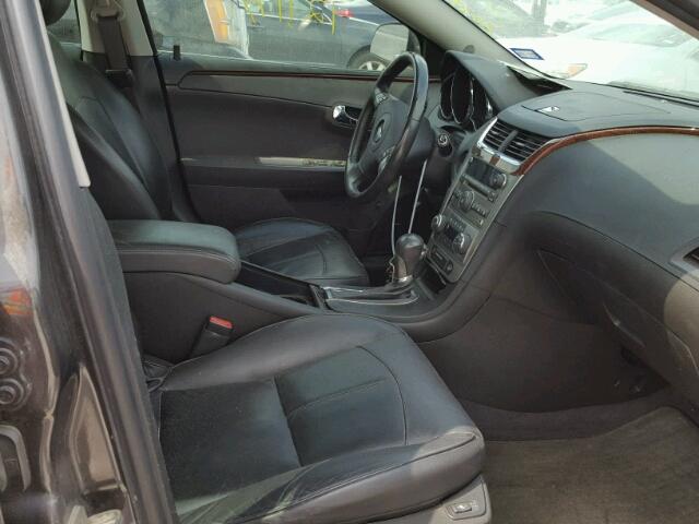 1G1ZE5E12BF240604 - 2011 CHEVROLET MALIBU LTZ CHARCOAL photo 5