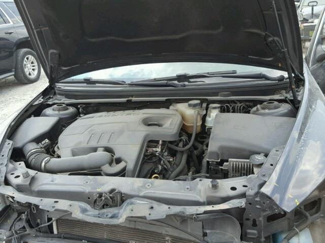 1G1ZE5E12BF240604 - 2011 CHEVROLET MALIBU LTZ CHARCOAL photo 7