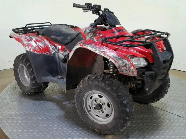 1HFTE3542C4501664 - 2012 HONDA TRX420 FE RED photo 2