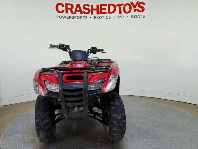 1HFTE3542C4501664 - 2012 HONDA TRX420 FE RED photo 3