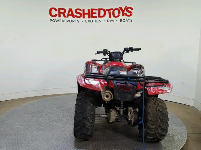 1HFTE3542C4501664 - 2012 HONDA TRX420 FE RED photo 7