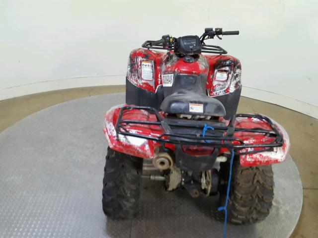 1HFTE3542C4501664 - 2012 HONDA TRX420 FE RED photo 9