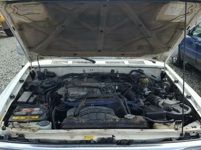 JT3VN29V6P0015487 - 1993 TOYOTA 4RUNNER VN WHITE photo 7