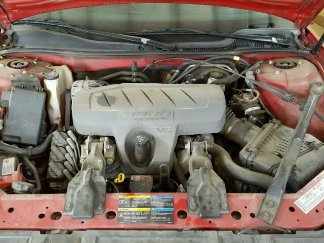 2G2WP582361303817 - 2006 PONTIAC GRAND PRIX 红色 照片 7