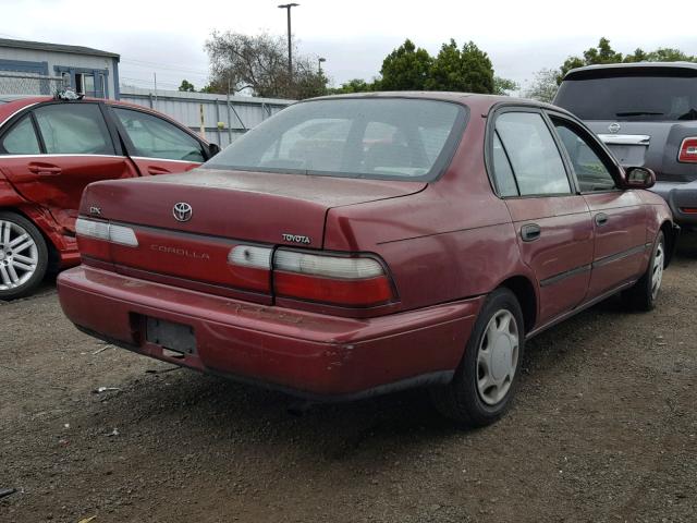 1NXBB02E7TZ494930 - 1996 TOYOTA COROLLA DX RED photo 4