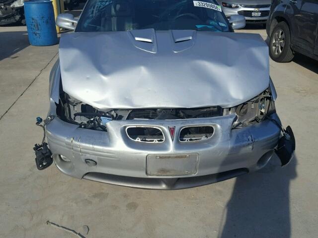 1G2WP12KX1F174753 - 2001 PONTIAC GRAND PRIX Gümüş foto 9