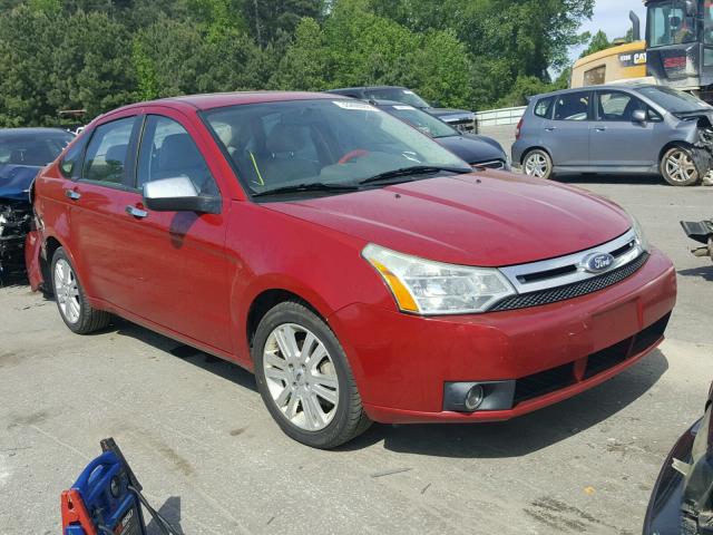 1FAHP3HN2BW110487 - 2011 FORD FOCUS SEL RED photo 1