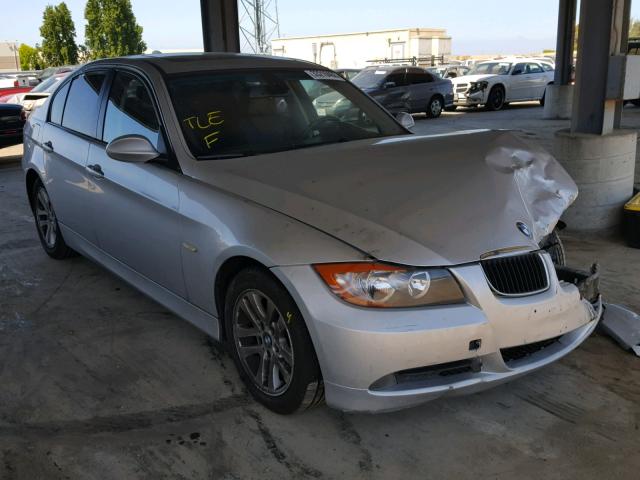 WBAVB17516NK38827 - 2006 BMW 325 I AUTO SILVER photo 1