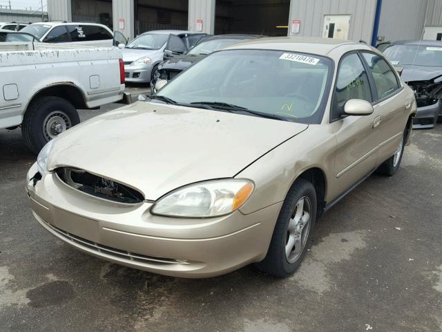 1FAFP55251A259677 - 2001 FORD TAURUS SES GOLD photo 2