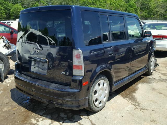 JTLKT324440158224 - 2004 TOYOTA SCION XB ლურჯი ფოტო 4
