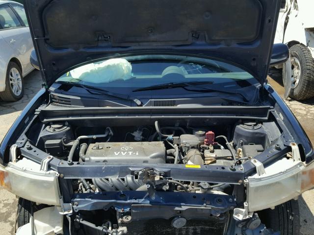 JTLKT324440158224 - 2004 TOYOTA SCION XB ლურჯი ფოტო 7