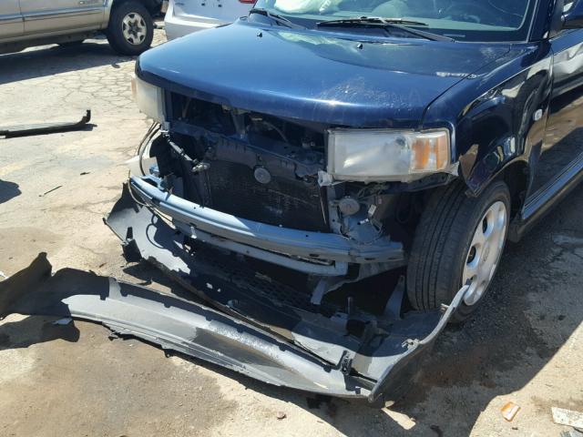 JTLKT324440158224 - 2004 TOYOTA SCION XB ლურჯი ფოტო 9