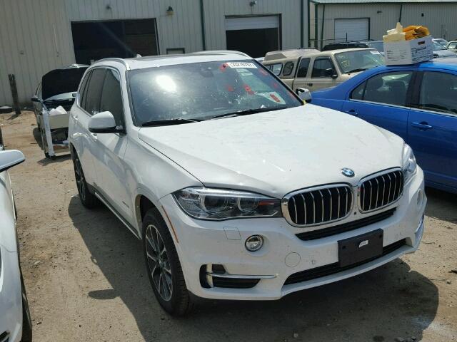 5UXKR0C35H0V76861 - 2017 BMW X5 WHITE photo 1