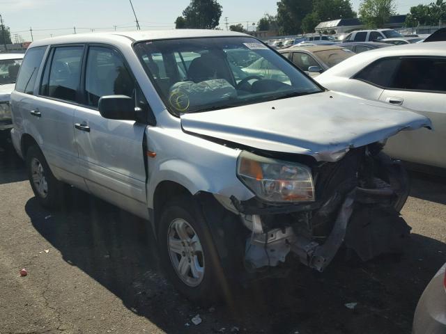 5FNYF281X6B031034 - 2006 HONDA PILOT LX SILVER photo 1