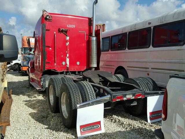 1FUJA6CK06LV89195 - 2006 FREIGHTLINER CONVENTION RED photo 3