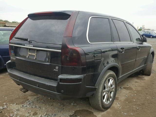 YV1CZ852451184219 - 2005 VOLVO XC90 V8 BLACK photo 4