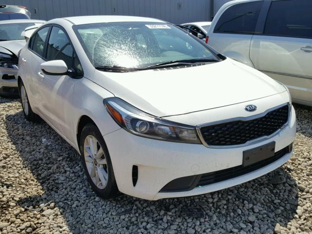 3KPFL4A7XHE037127 - 2017 KIA FORTE LX WHITE photo 1