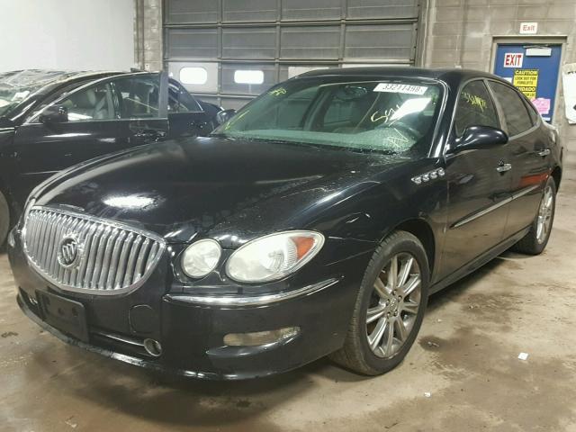 2G4WN58C581150995 - 2008 BUICK LACROSSE S BLACK photo 2