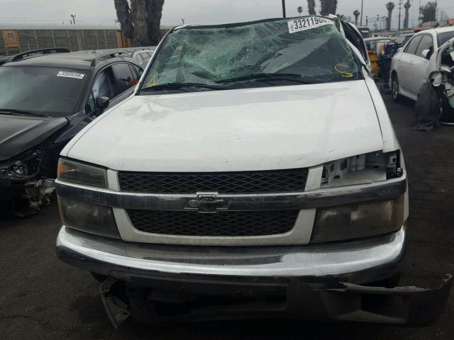 1GCCS33E388217457 - 2008 CHEVROLET COLORADO L WHITE photo 9