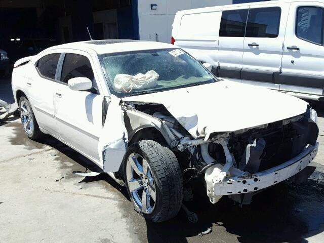 2B3LA53H68H271548 - 2008 DODGE CHARGER R/ WHITE photo 1