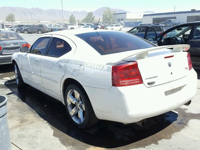 2B3LA53H68H271548 - 2008 DODGE CHARGER R/ WHITE photo 3