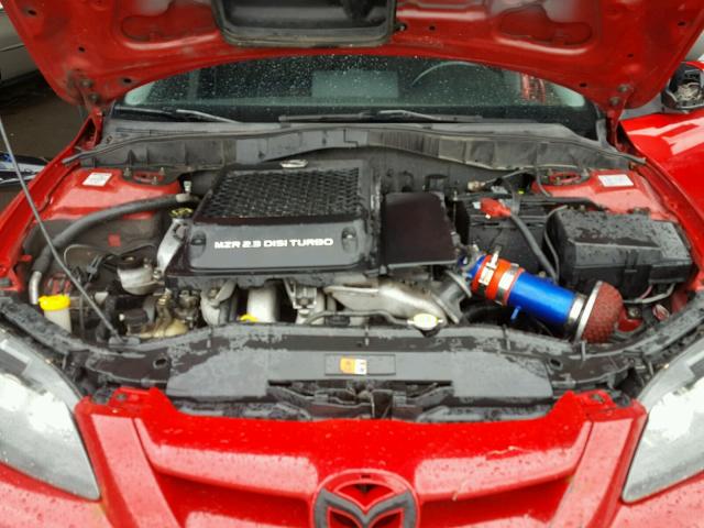 JM1GG12L161106662 - 2006 MAZDA SPEED 6 RED photo 7